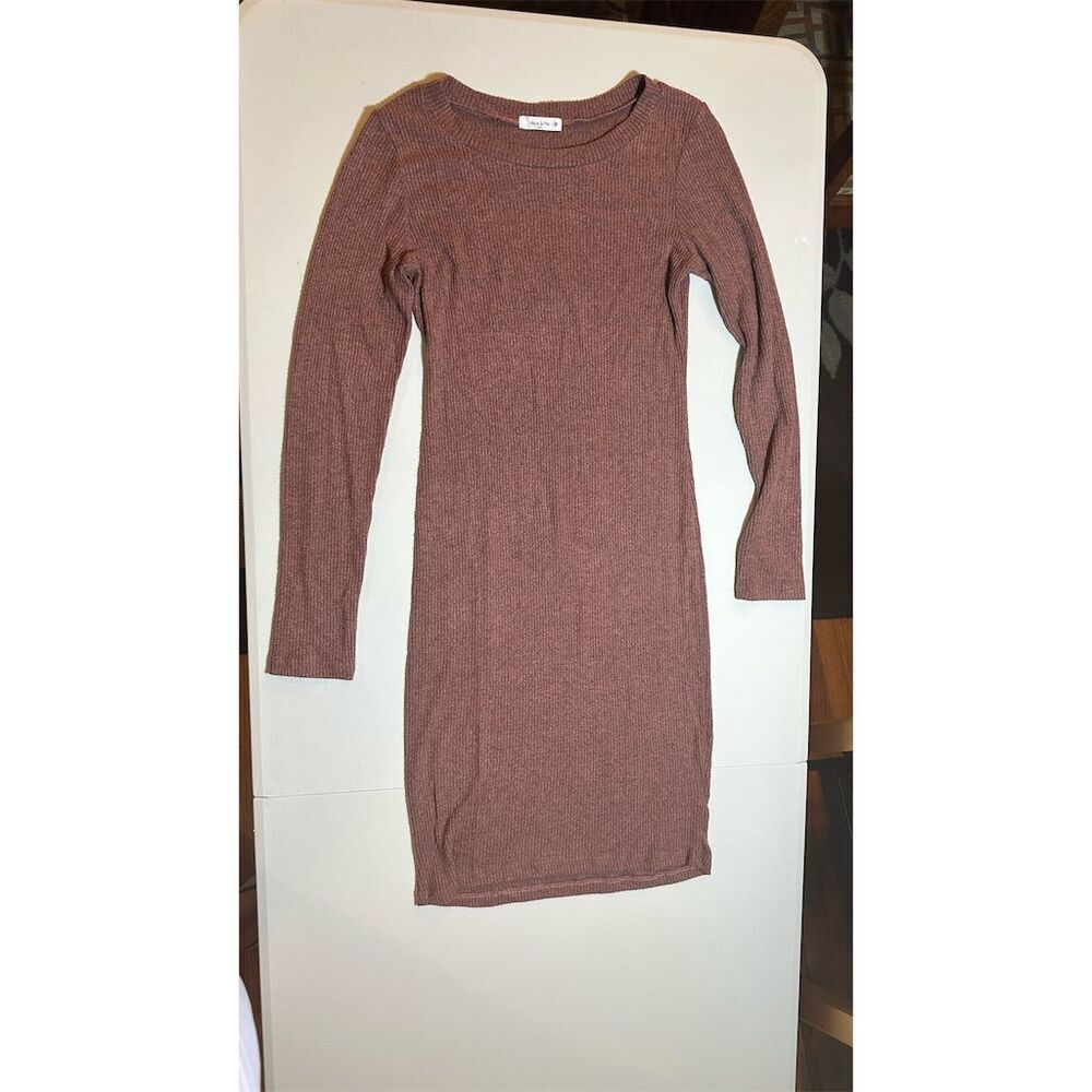 Alice & Me Women's Red Bodycon Knee Length Dress Size M